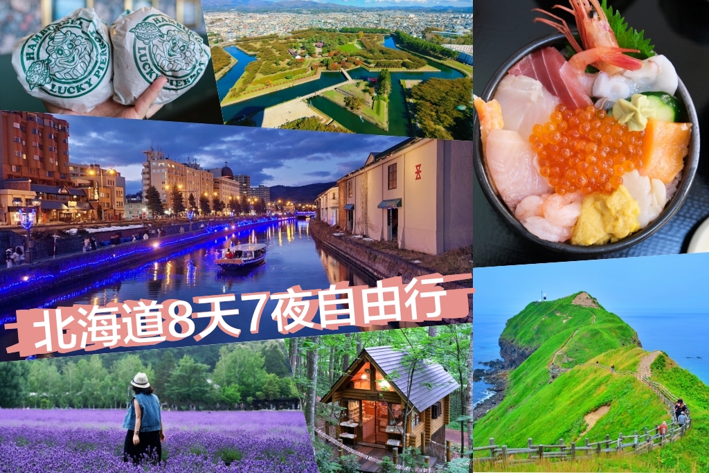 【北海道8天7夜自由行】自駕玩北海道，函館去札幌回，夏天北海道賞花經典行程 @飛天璇的口袋