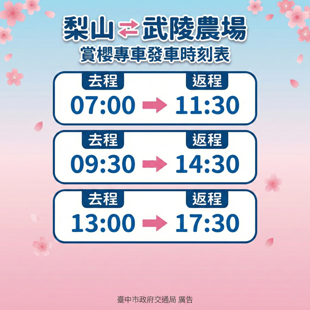 【2026武陵農場櫻花季】全台最美櫻花季2/13~3/1登場，交通管制方式和一日遊套裝行程 @飛天璇的口袋