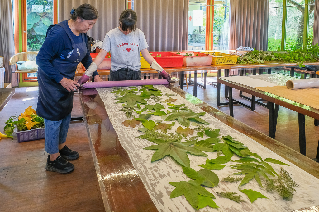 【卓也小屋渡假園區】2026鳶尾花季起跑！森林裡的小村落，賞花、美食、印染 @飛天璇的口袋