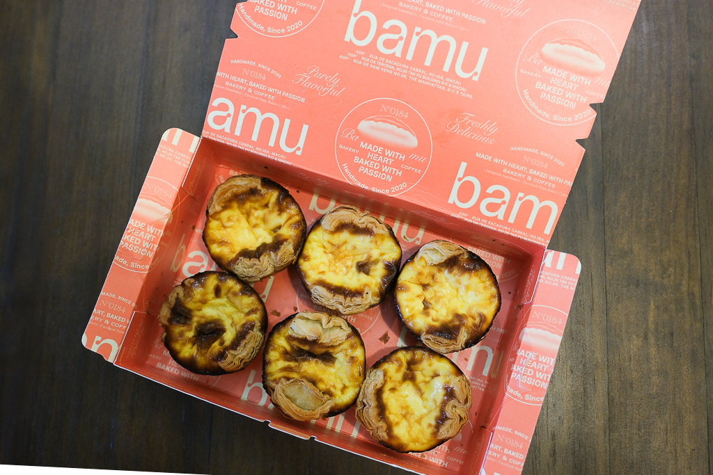 澳門半島｜八目烘焙 bamu bakery．澳門爆紅酥皮蛋塔，蝴蝶可頌麵包也是人氣商品 @飛天璇的口袋