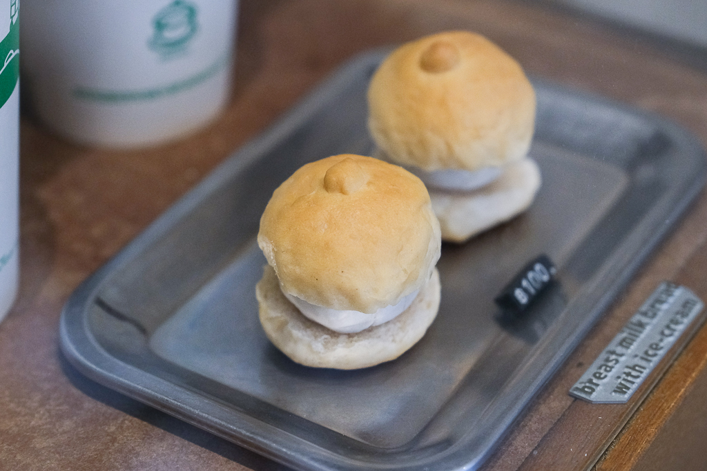泰國曼谷｜Pieces Cafe &#038; Bed．曼谷嵩越路特色咖啡館，有可愛胸部造型的麵包 @飛天璇的口袋