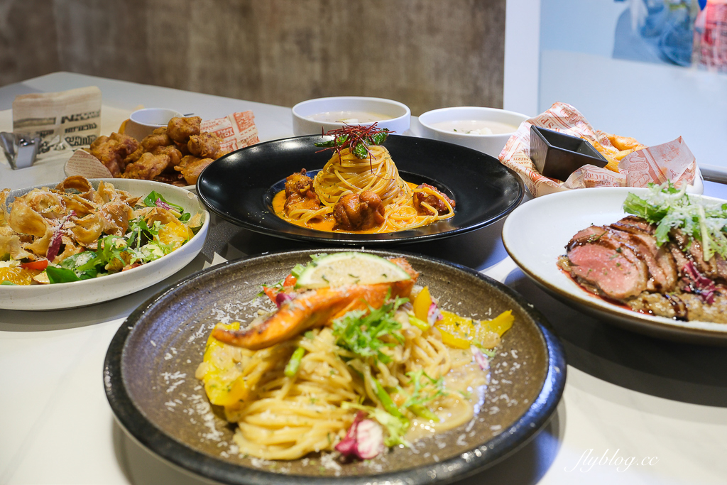 台中西區｜打盹Nap&#038;Knife．廣三SOGO百貨美食餐廳，Google評論4.7顆星台中義大利麵 @飛天璇的口袋