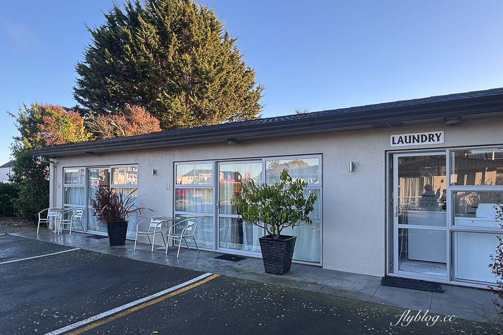紐西蘭基督城｜Arthur&#8217;s Court Motor Lodge．機場開車15分鐘，旅館附有洗衣室 @飛天璇的口袋