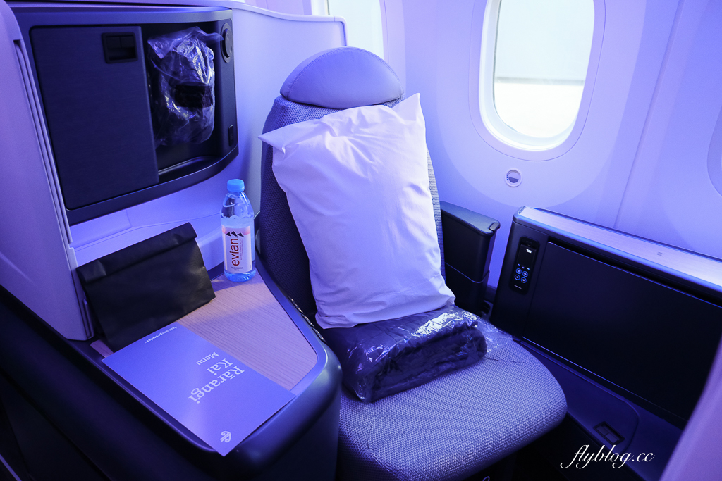 【紐西蘭航空】台北唯一直飛奧克蘭，全球首架波音787-9夢幻客機，NZ78豪華商務艙開箱 @飛天璇的口袋