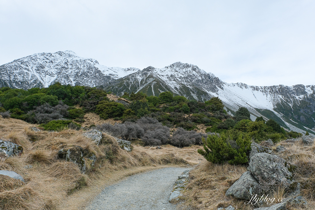 紐西蘭南島｜Hooker Valley Track．庫克山最受歡迎的步道，欣賞冰川、湖泊和雪山 @飛天璇的口袋