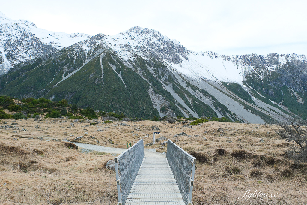 紐西蘭南島｜Hooker Valley Track．庫克山最受歡迎的步道，欣賞冰川、湖泊和雪山 @飛天璇的口袋