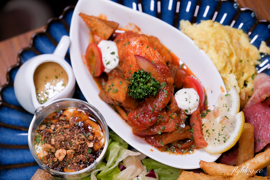 台中西區｜ABV地中海餐酒館．發現台中超奢華早午餐，全台唯一700種啤酒走廊 @飛天璇的口袋