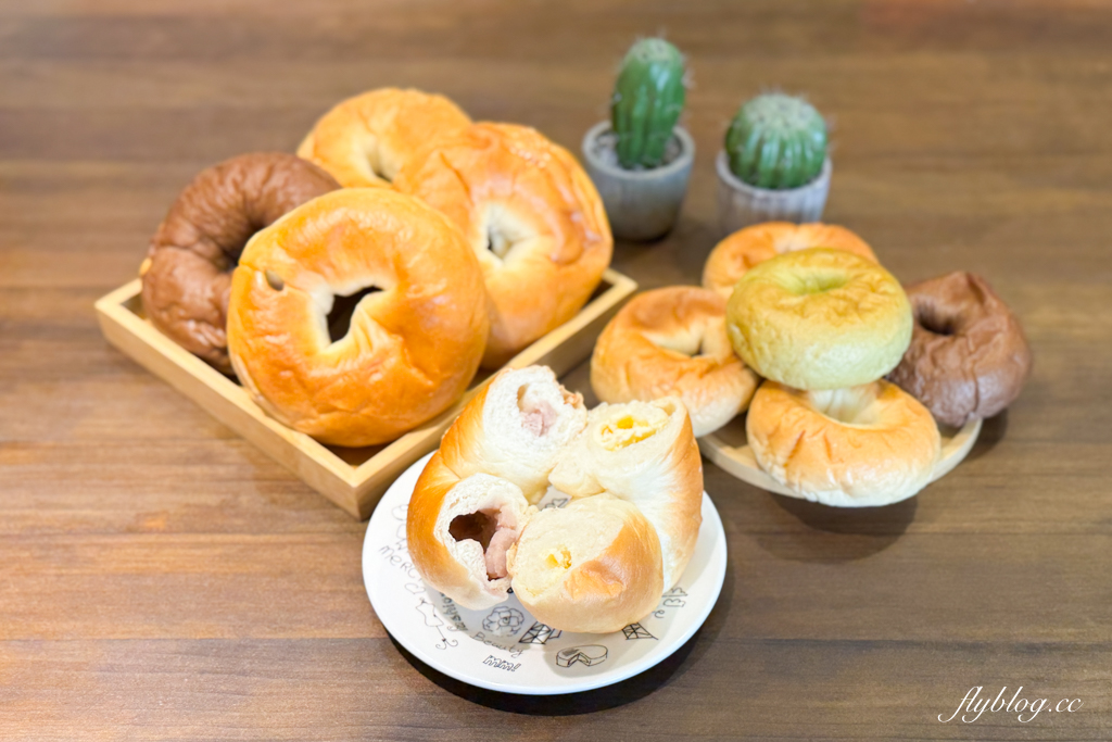 【台中貝果】治癒貝果．餐車不定期出沒台中，官方Line預訂才吃得到 @飛天璇的口袋