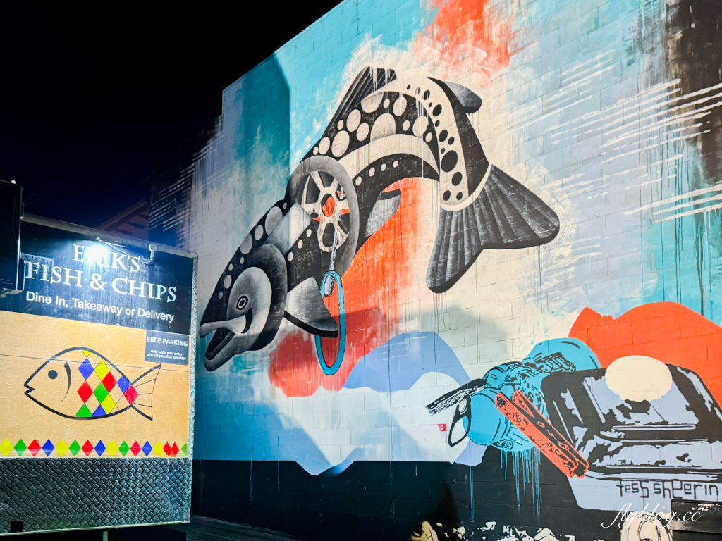 紐西蘭南島｜Erik&#8217;s Fish and Chips．皇后鎮最強的炸魚薯條，隱藏巷子裡的人氣美食 @飛天璇的口袋