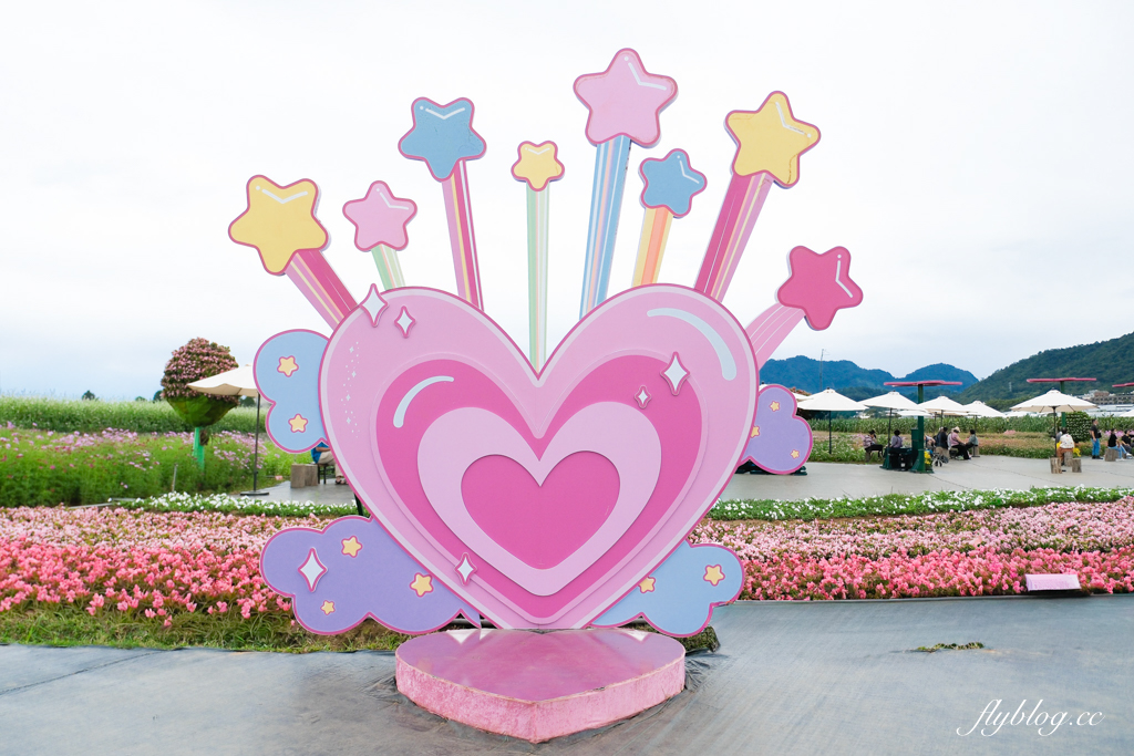 【2025新社花海】台中花毯節11/8登場，可愛的「飛天小女警」主題，三大亮點一次看 @飛天璇的口袋