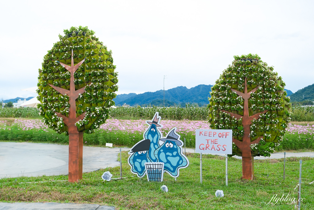 【2025新社花海】台中花毯節11/8登場，可愛的「飛天小女警」主題，三大亮點一次看 @飛天璇的口袋