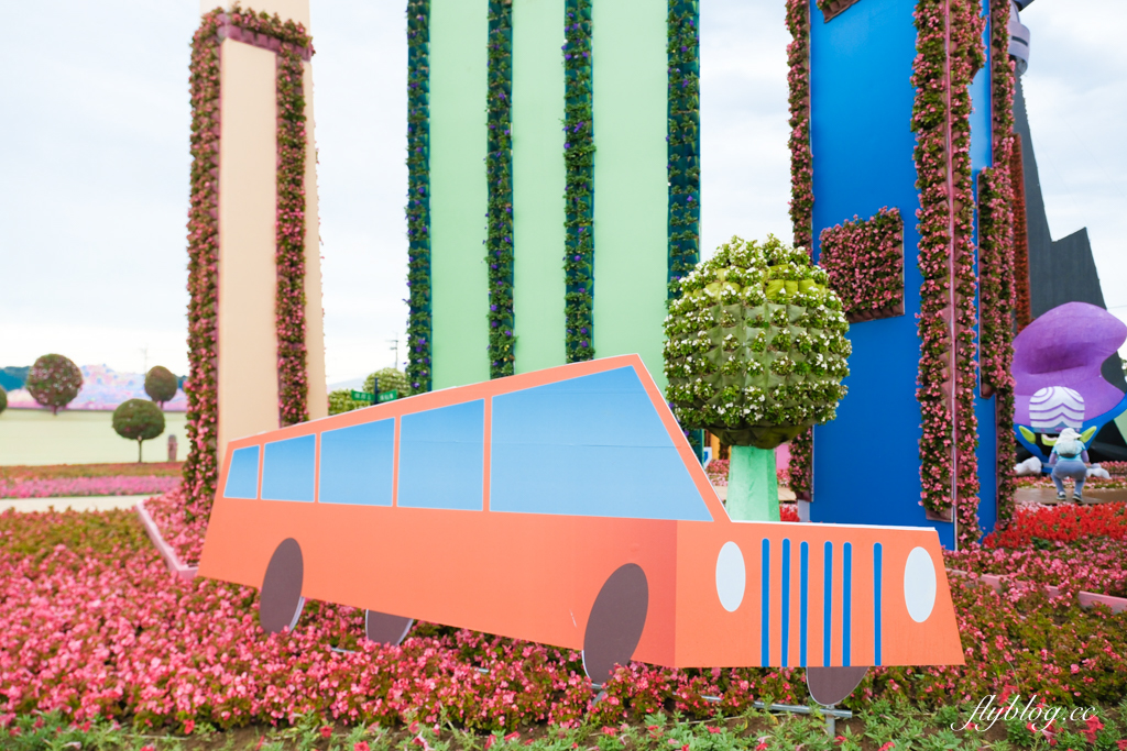 【2025新社花海】台中花毯節11/8登場，可愛的「飛天小女警」主題，三大亮點一次看 @飛天璇的口袋