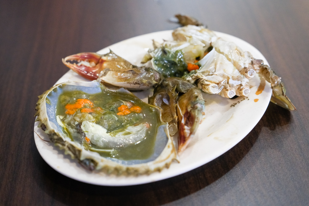 台中北屯｜味首席紅蟳薑母鴨．現點現撈的紅蟳，還有鹹菜鴨肉湯，一年四季不休息 @飛天璇的口袋
