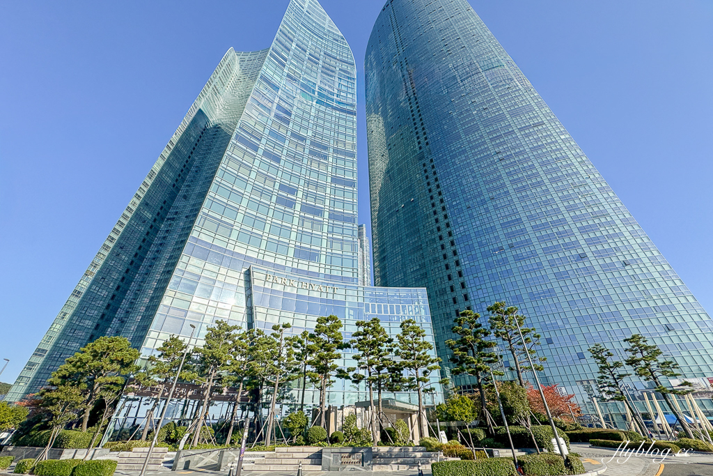 韓國釜山｜釜山柏悅酒店 PARK HYATT BUSAN．海雲台下午茶咖啡廳，正對海雲台電影大道 @飛天璇的口袋