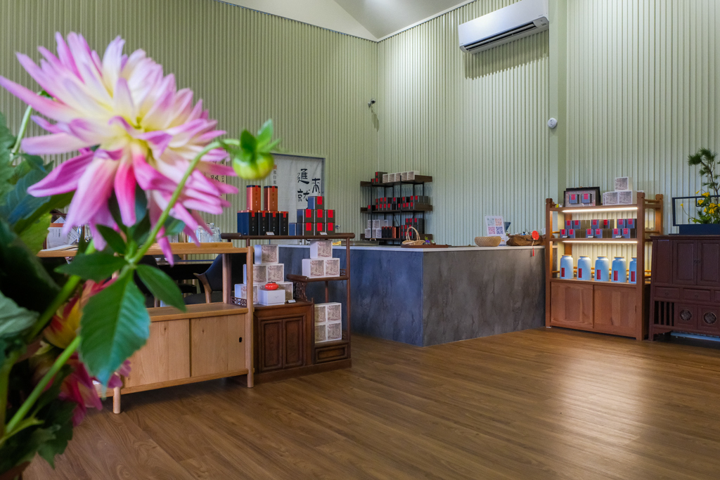 台中西屯｜那日那茶．田野間的中式茶屋，在庭院圍爐煮茶 @飛天璇的口袋