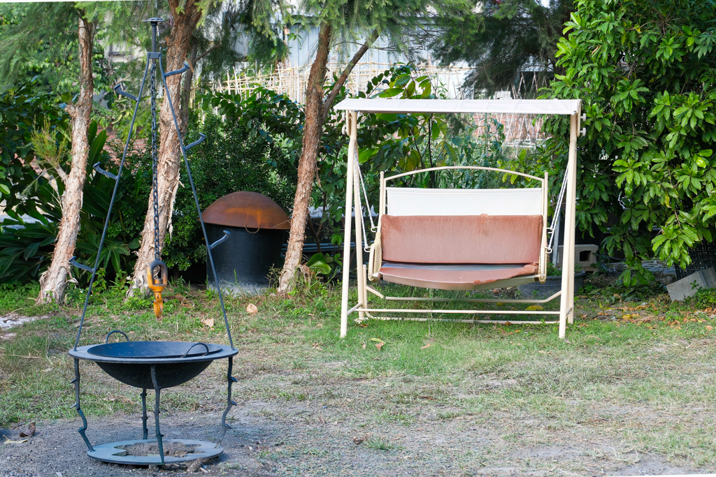 台中西屯｜那日那茶．田野間的中式茶屋，在庭院圍爐煮茶 @飛天璇的口袋