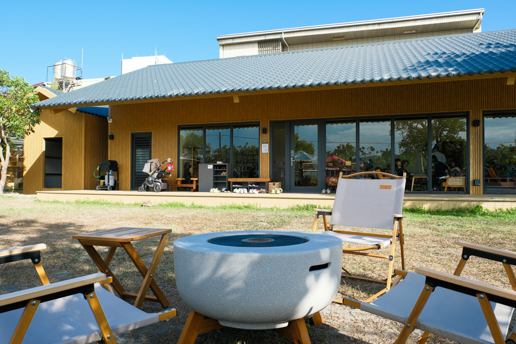 台中西屯｜那日那茶．田野間的中式茶屋，在庭院圍爐煮茶 @飛天璇的口袋