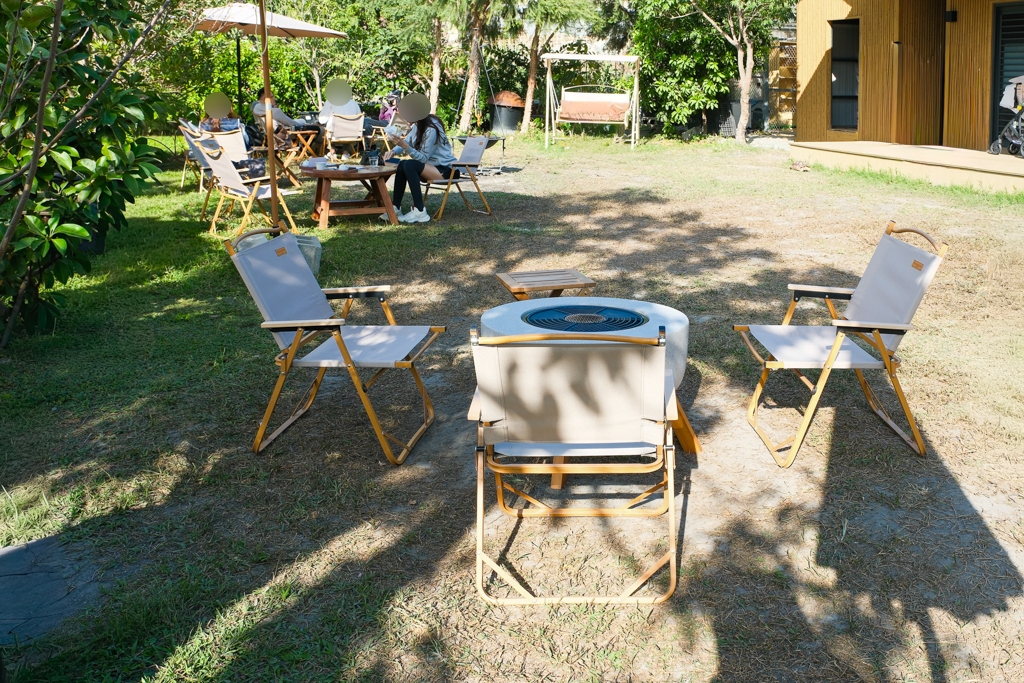 台中西屯｜那日那茶．田野間的中式茶屋，在庭院圍爐煮茶 @飛天璇的口袋