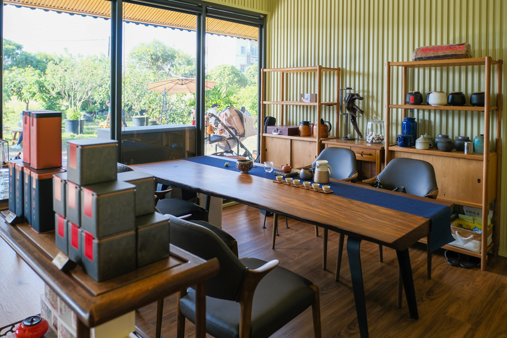 台中西屯｜那日那茶．田野間的中式茶屋，在庭院圍爐煮茶 @飛天璇的口袋