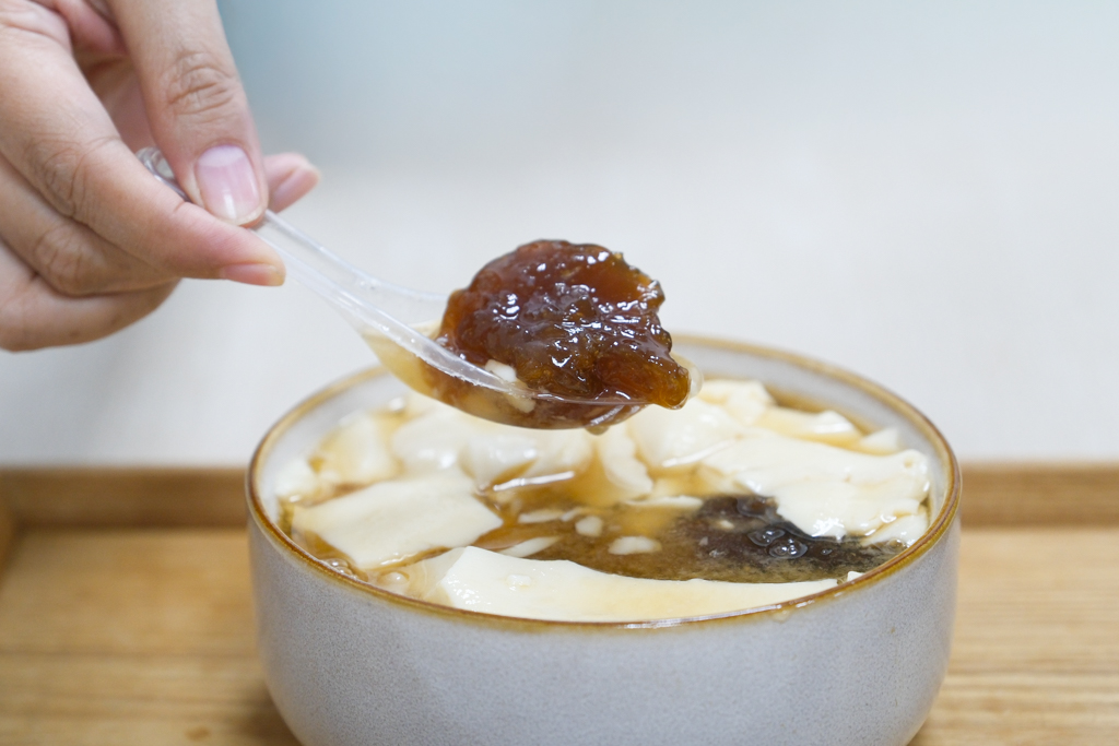 台中北屯｜悠沐手作豆花．水湳日系風格豆花店，社群推薦抹茶豆花 @飛天璇的口袋