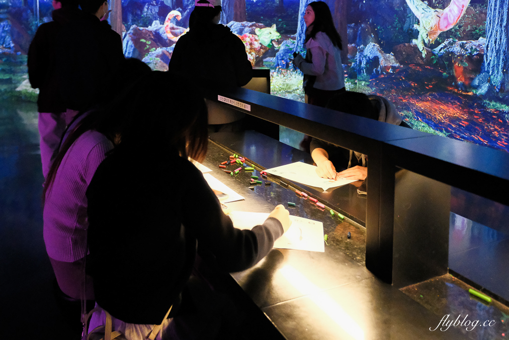 韓國釜山｜ARTE MUSEUM．全球最大沉浸式光影美術館，19個主題展覽區美拍 @飛天璇的口袋