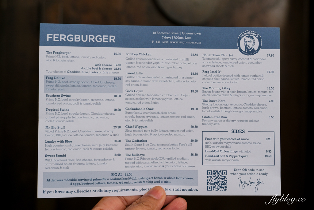紐西蘭南島｜Fergburger．CNN評為全世界最好吃的漢堡，紐西蘭皇后鎮必吃美食推薦 @飛天璇的口袋