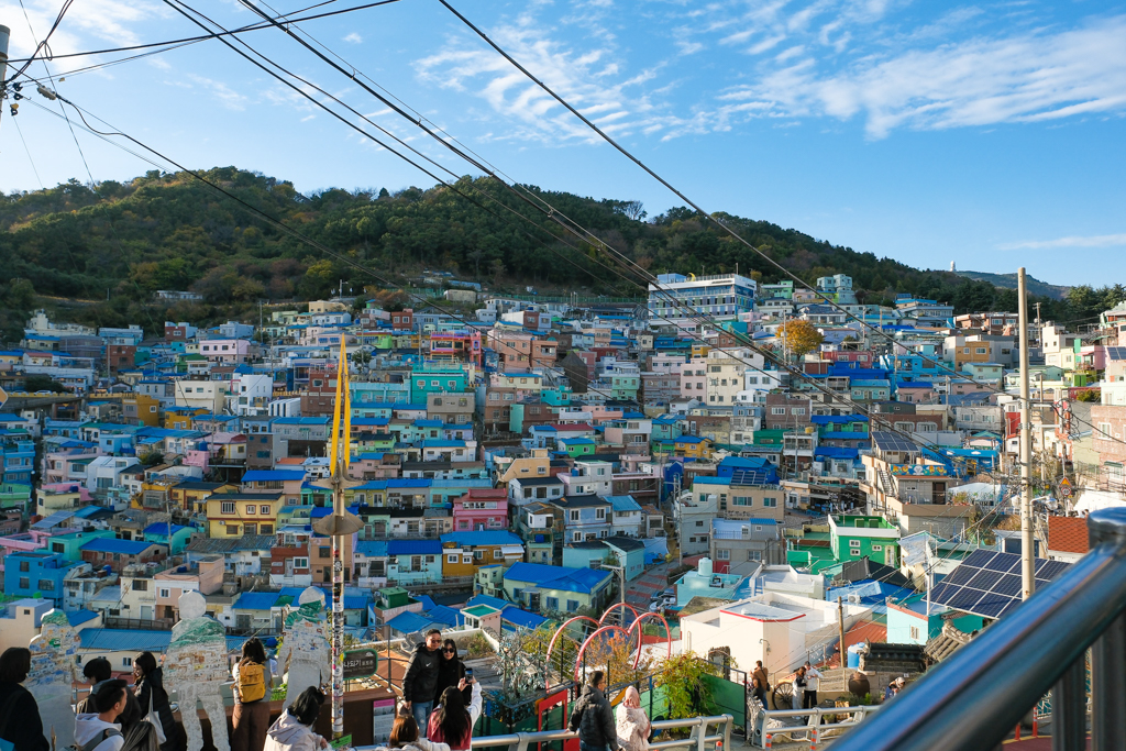 韓國釜山｜甘川洞文化村．充滿小王子的童話景點，交通方式與熱門拍照點 @飛天璇的口袋