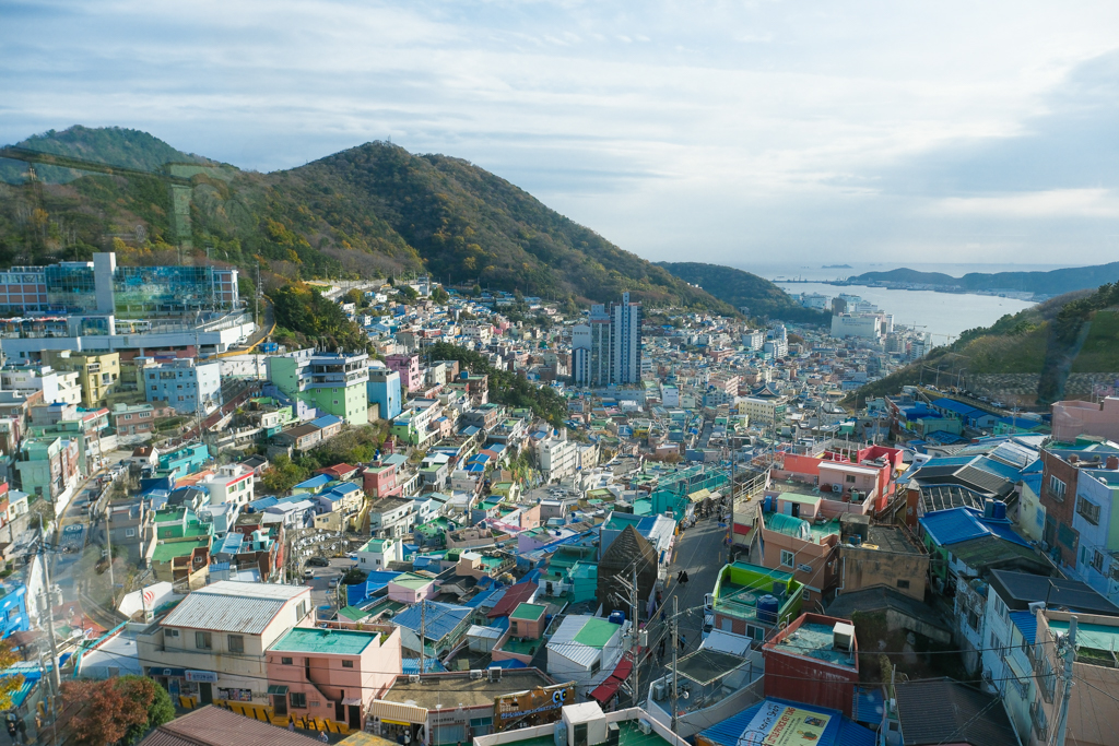 韓國釜山｜甘川洞文化村．充滿小王子的童話景點，交通方式與熱門拍照點 @飛天璇的口袋