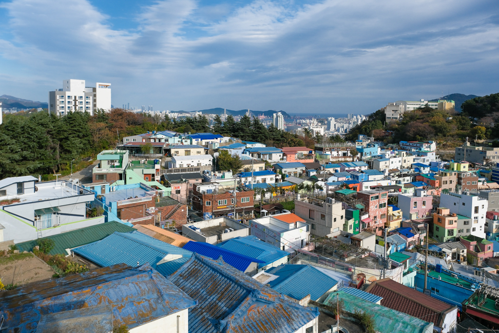 韓國釜山｜甘川洞文化村．充滿小王子的童話景點，交通方式與熱門拍照點 @飛天璇的口袋