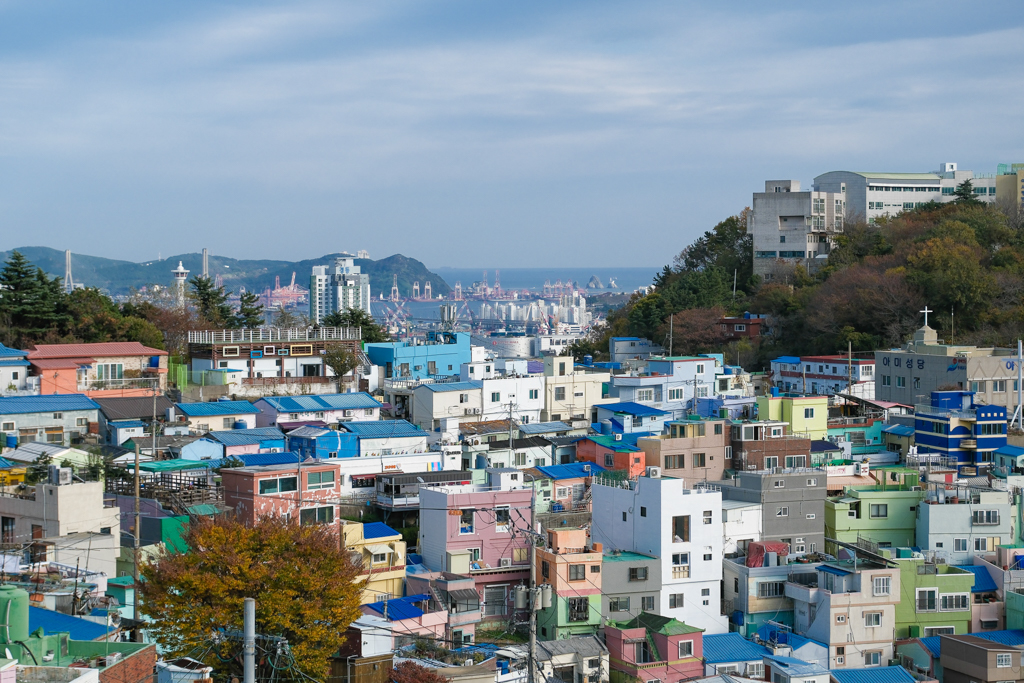 韓國釜山｜甘川洞文化村．充滿小王子的童話景點，交通方式與熱門拍照點 @飛天璇的口袋
