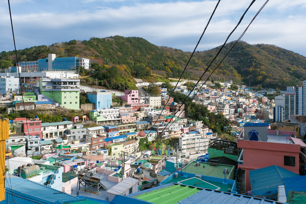 韓國釜山｜甘川洞文化村．充滿小王子的童話景點，交通方式與熱門拍照點 @飛天璇的口袋