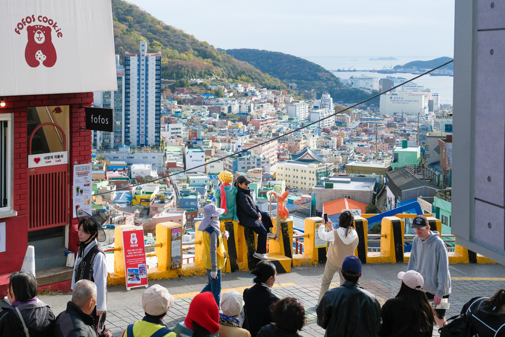 韓國釜山｜甘川洞文化村．充滿小王子的童話景點，交通方式與熱門拍照點 @飛天璇的口袋