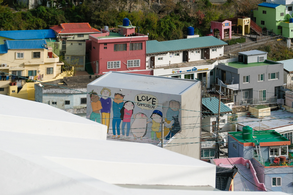 韓國釜山｜甘川洞文化村．充滿小王子的童話景點，交通方式與熱門拍照點 @飛天璇的口袋