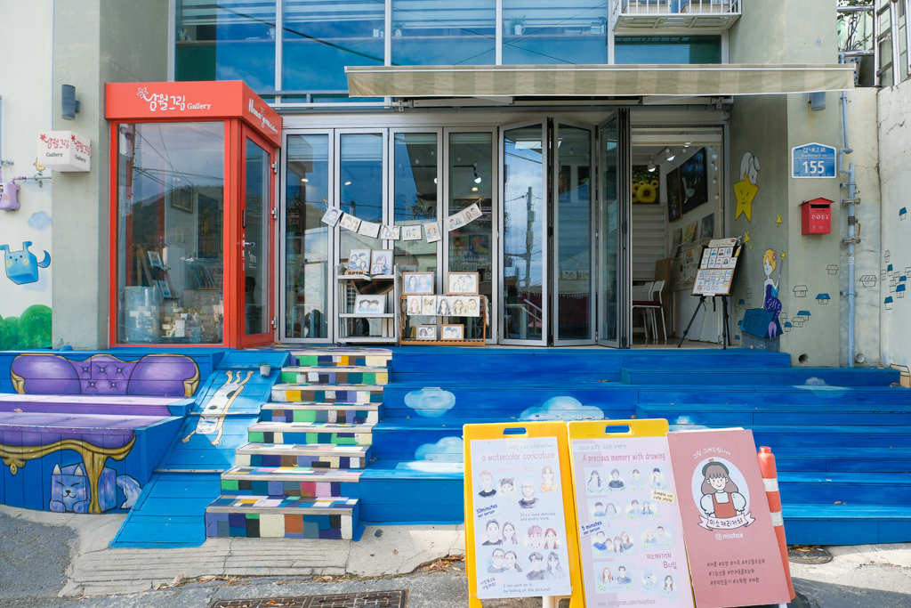 韓國釜山｜甘川洞文化村．充滿小王子的童話景點，交通方式與熱門拍照點 @飛天璇的口袋
