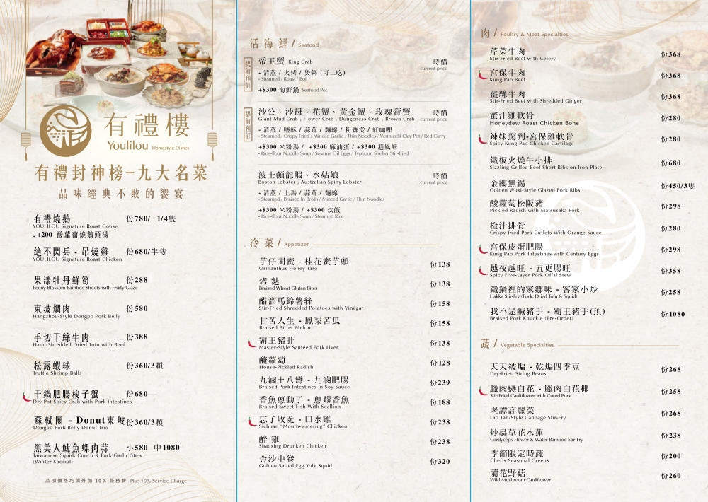 台中北屯｜有禮樓．現代新中式料理，兩個人也可以吃燒鵝 @飛天璇的口袋