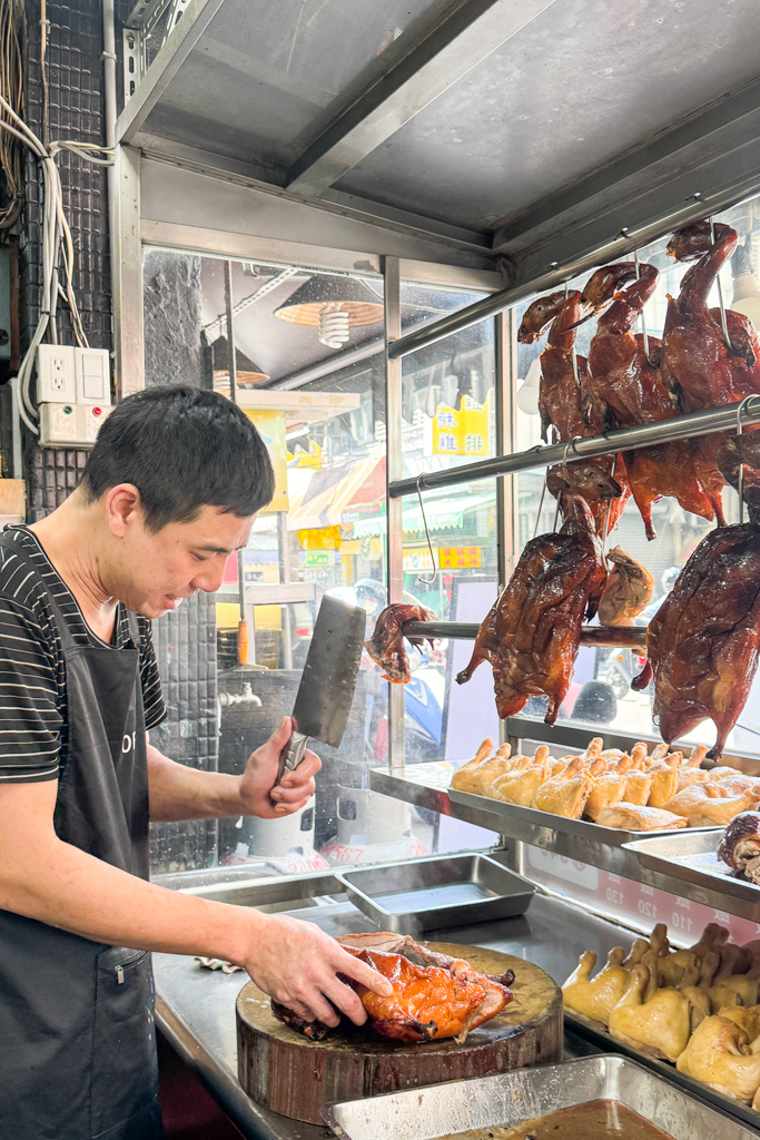 台中北區｜香港鴻興燒臘快餐．老闆是道地香港人，永興街上的排隊便當 @飛天璇的口袋