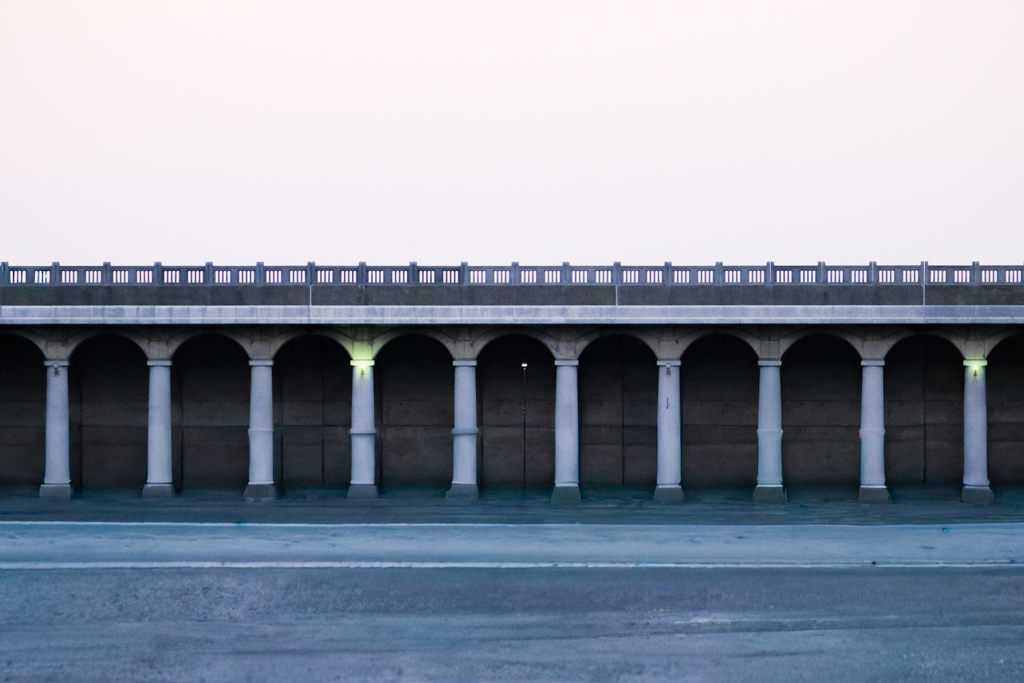 日本北海道｜稚內港北防波堤穹頂．哥德式拱門迴廊，北海道建築遺產 @飛天璇的口袋