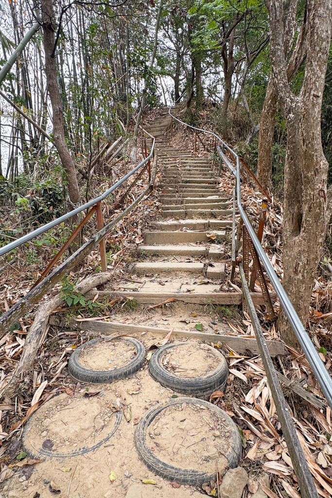 台中北屯｜南觀音山登山步道．編號42小百岳就在台中市區，必拍打卡點黃金佛手 @飛天璇的口袋