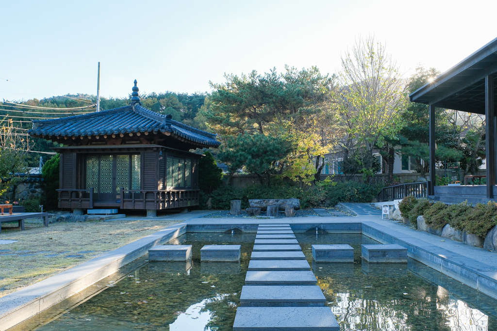 韓國釜山｜Ha:nok．機張韓屋咖啡廳，環境好拍甜點好吃 @飛天璇的口袋