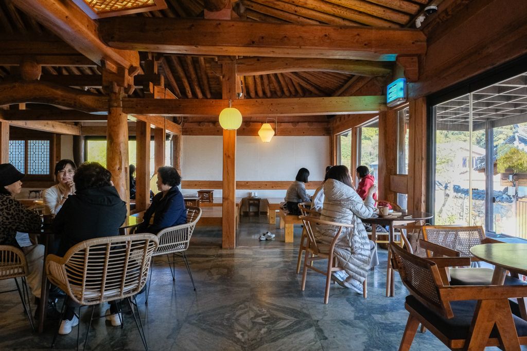 韓國釜山｜Ha:nok．機張韓屋咖啡廳，環境好拍甜點好吃 @飛天璇的口袋