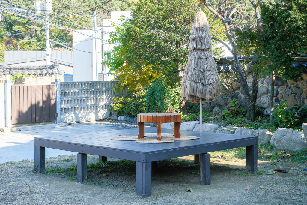 韓國釜山｜Ha:nok．機張韓屋咖啡廳，環境好拍甜點好吃 @飛天璇的口袋