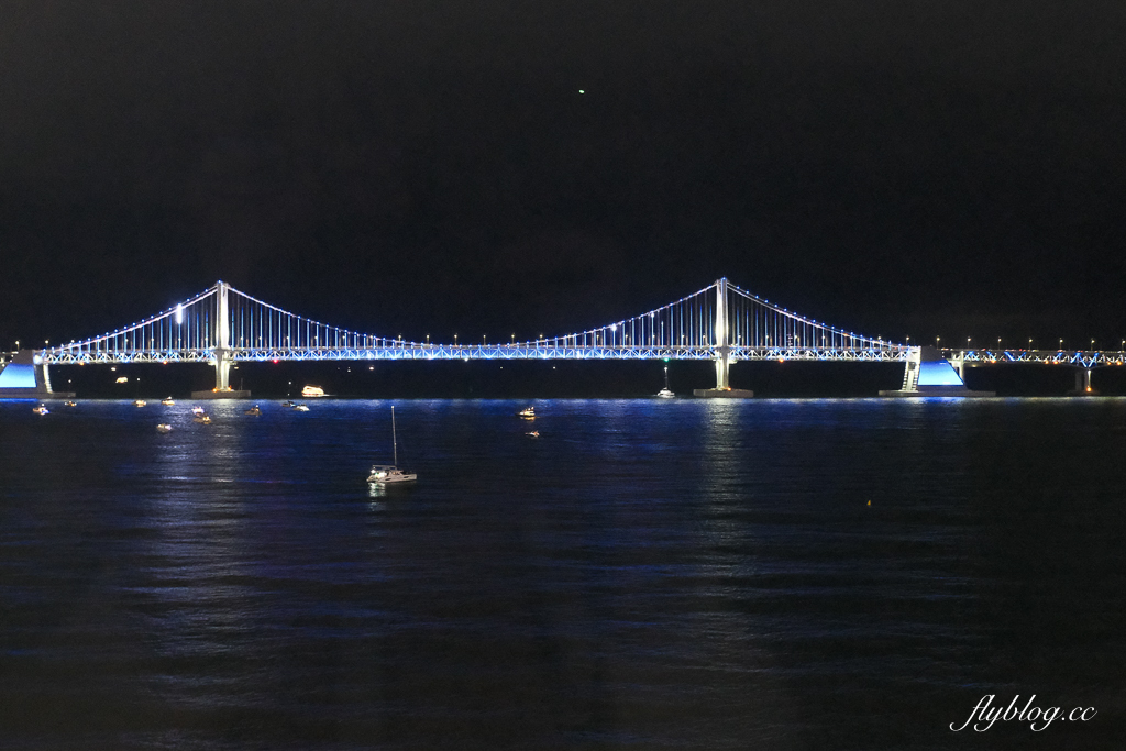 韓國釜山｜廣安里海灘．星期六晚上無人機表演時間，韓國人公認釜山最美的沙灘 @飛天璇的口袋