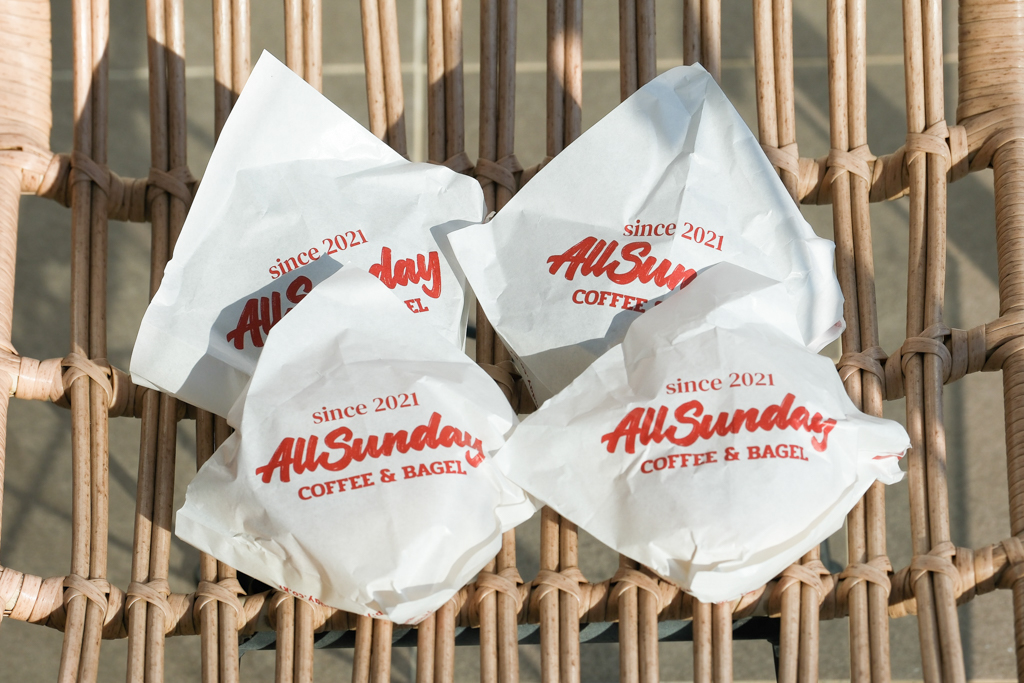 韓國釜山｜All Sunday Bagel．釜山的好吃貝果店，對面就是超美廣安里海灘 @飛天璇的口袋