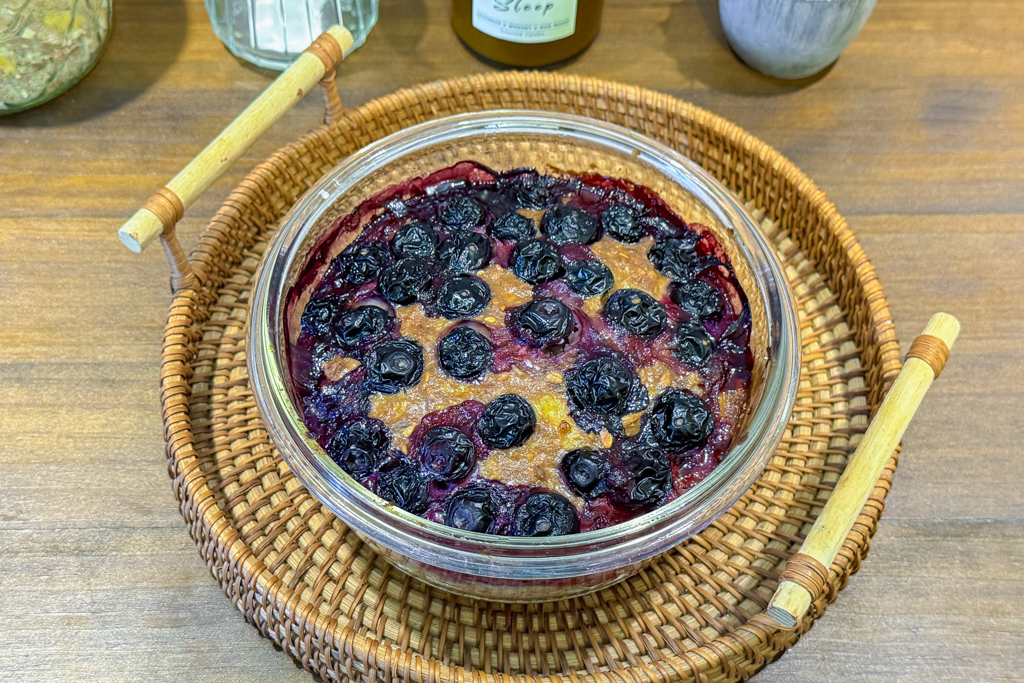 食譜分享｜香蕉燕麥蛋糕．減醣也可以吃的甜點，一片100多卡無負擔 @飛天璇的口袋