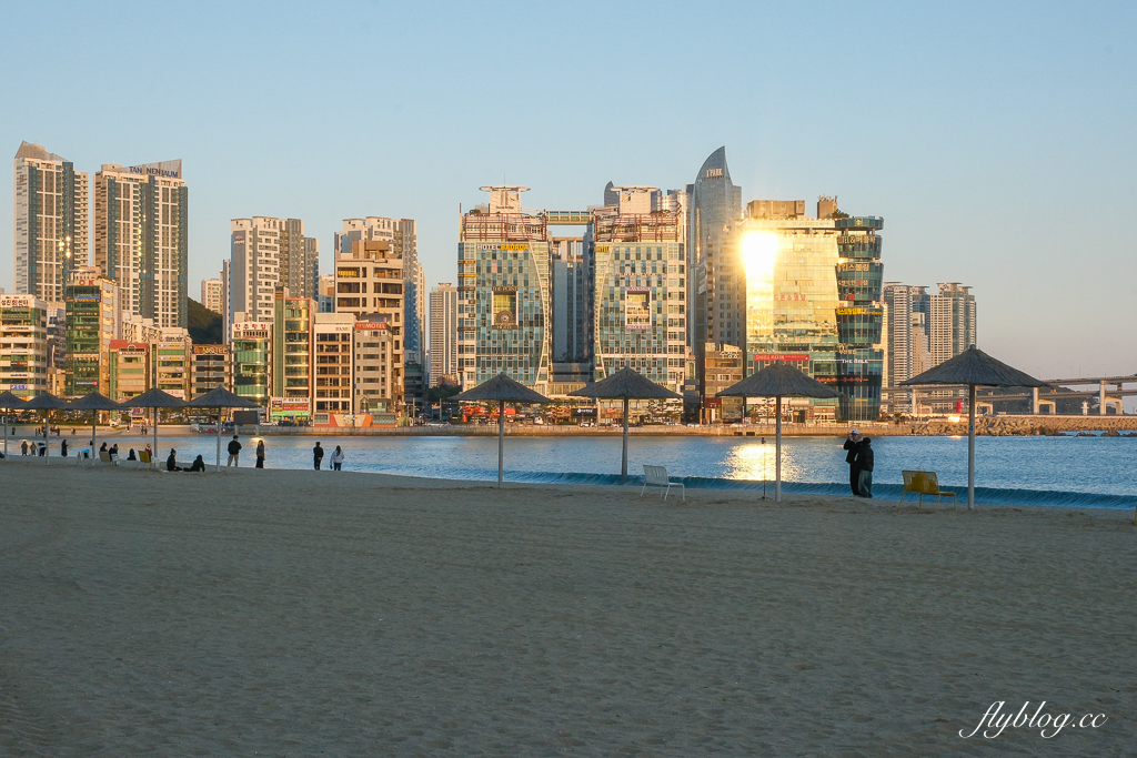 韓國釜山｜廣安里海灘．星期六晚上無人機表演時間，韓國人公認釜山最美的沙灘 @飛天璇的口袋