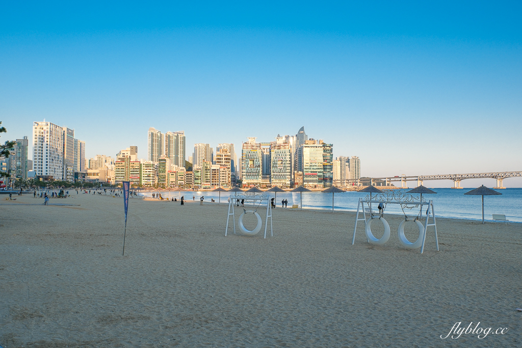 韓國釜山｜廣安里海灘．星期六晚上無人機表演時間，韓國人公認釜山最美的沙灘 @飛天璇的口袋