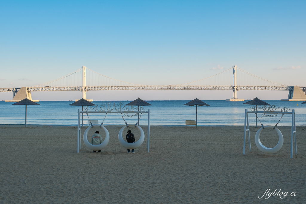 韓國釜山｜廣安里海灘．星期六晚上無人機表演時間，韓國人公認釜山最美的沙灘 @飛天璇的口袋