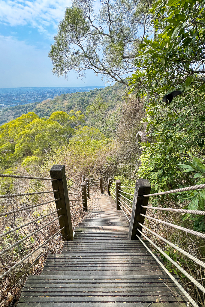 台中潭子｜新田登山步道．挑戰1063階木棧階梯．編號40小百岳聚興山 @飛天璇的口袋
