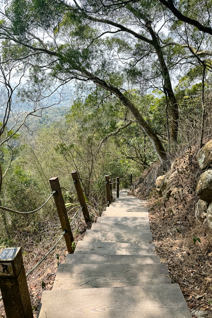 台中潭子｜新田登山步道．挑戰1063階木棧階梯．編號40小百岳聚興山 @飛天璇的口袋