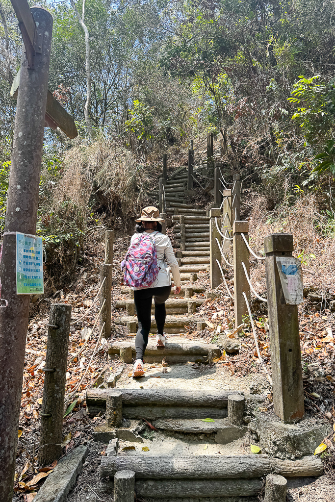 台中潭子｜新田登山步道．挑戰1063階木棧階梯．編號40小百岳聚興山 @飛天璇的口袋